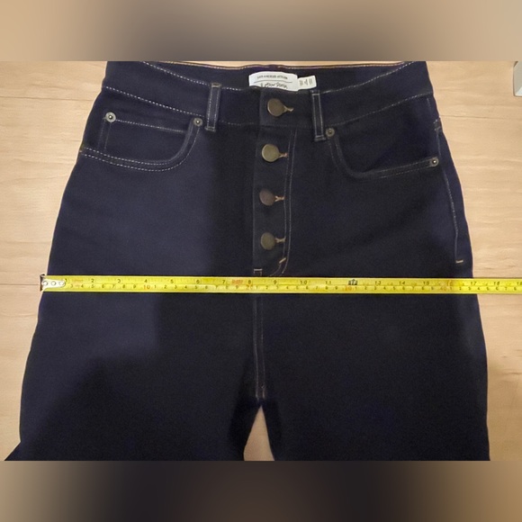 NWOT & Other Stories High Waisted Exposed Button Fly Wide Jeans Size 27 - Picture 8 of 12